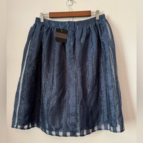 Pure Sugar Skirt Women's L Vintage Fairy Metallic Whimsigoth Balletcore Sheer - Picture 2 of 8